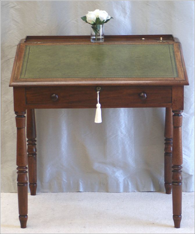 4028 Antique William IV Writing Desk Thomas Mash London (2)